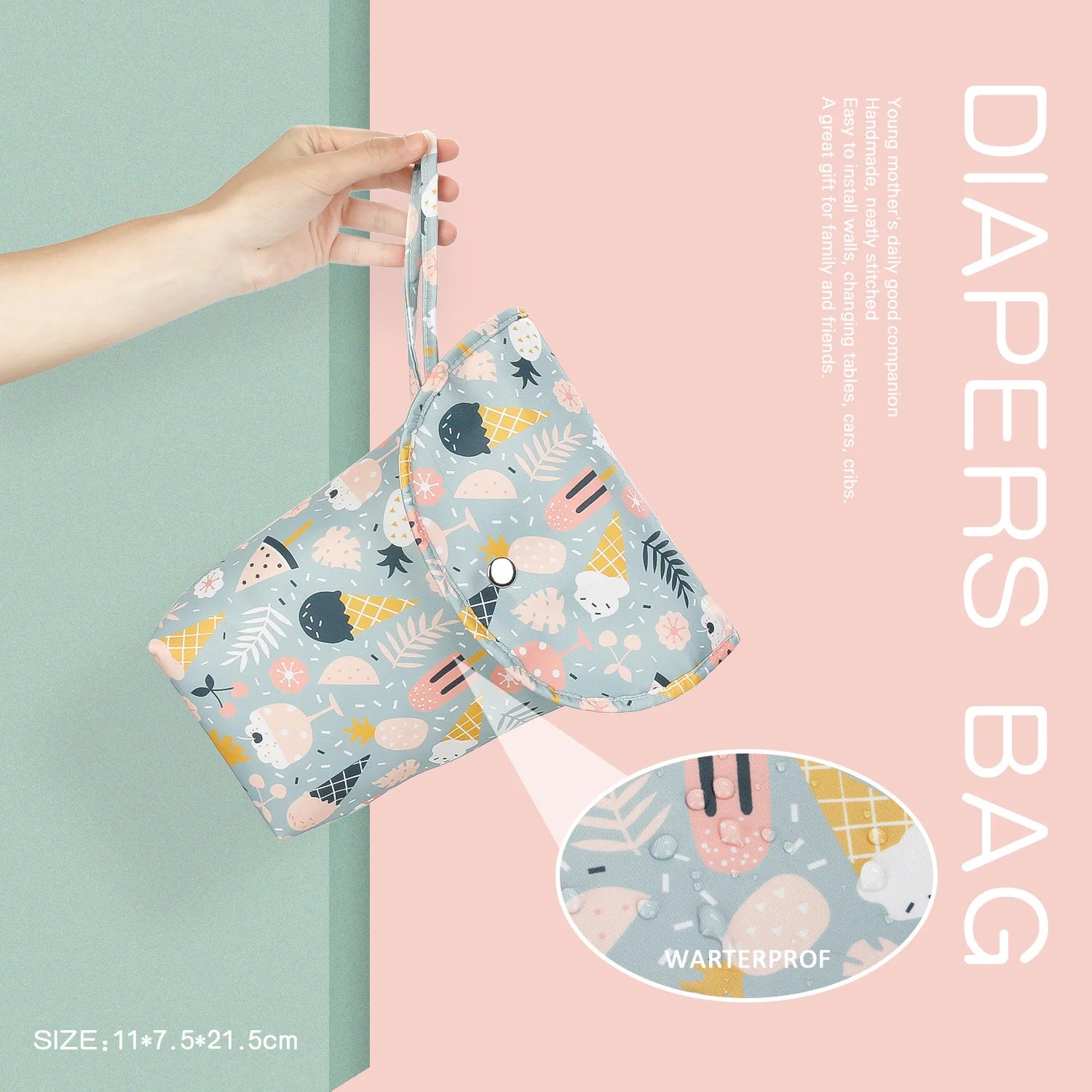 CowLost | baby-diaper-bag-organizer-reusable-waterproof-wet-dry |5