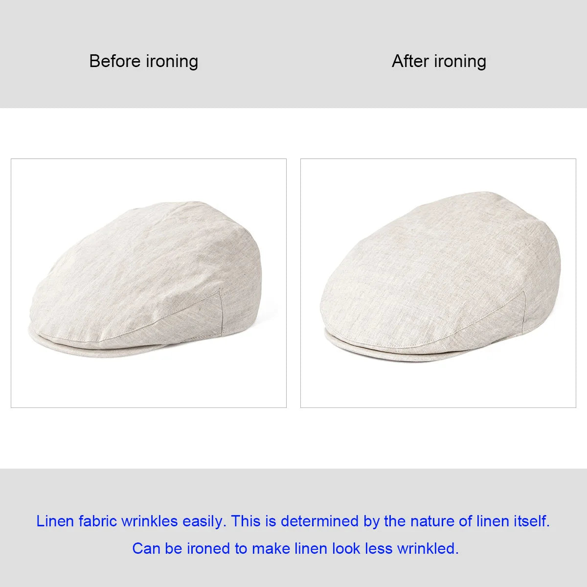 CowLost | botvela-linen-flat-cap-for-men-women |8