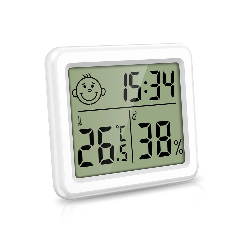 ORIA Mini Indoor Digital Thermometer Hygrometer LCD Temperature Humidity Monitor
