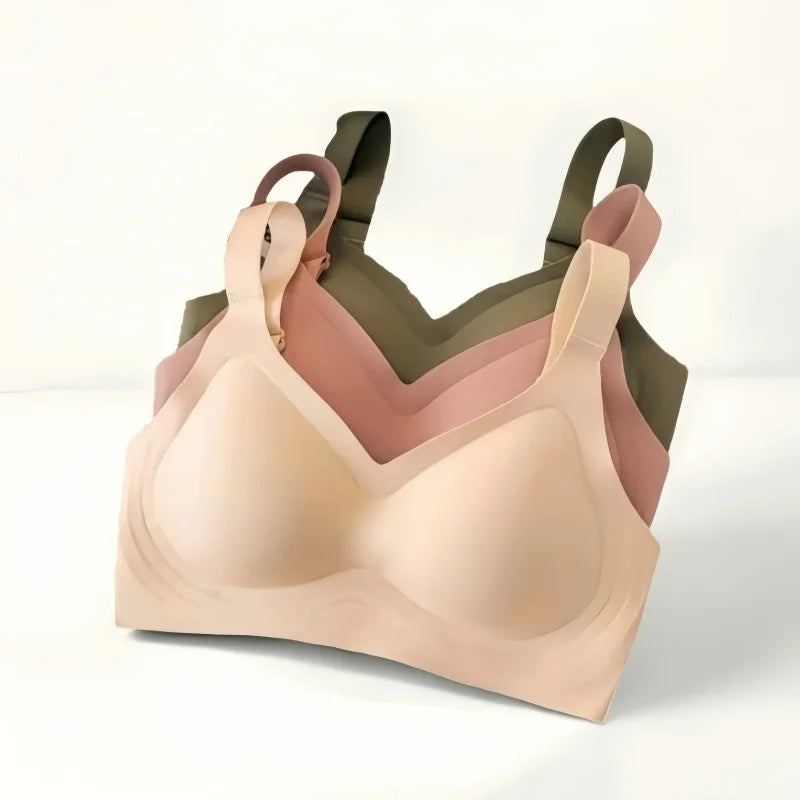 CowLost | product_id-plus-size-seamless-wire-free-push-up-bra-with-adjustable-straps-m-3xl |1