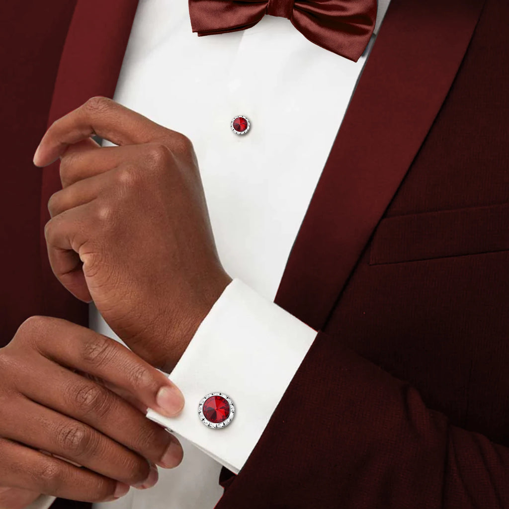 CowLost | clothing-accessories-hawson-royal-blue-gemstone-cufflinks-tuxedo-studs-set-for-men-formal-wear |18