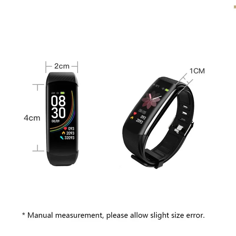 CowLost | 3d-printer-accessories-c6t-smart-fitness-bracelet-with-body-temperature-monitor-for-ios-android |6