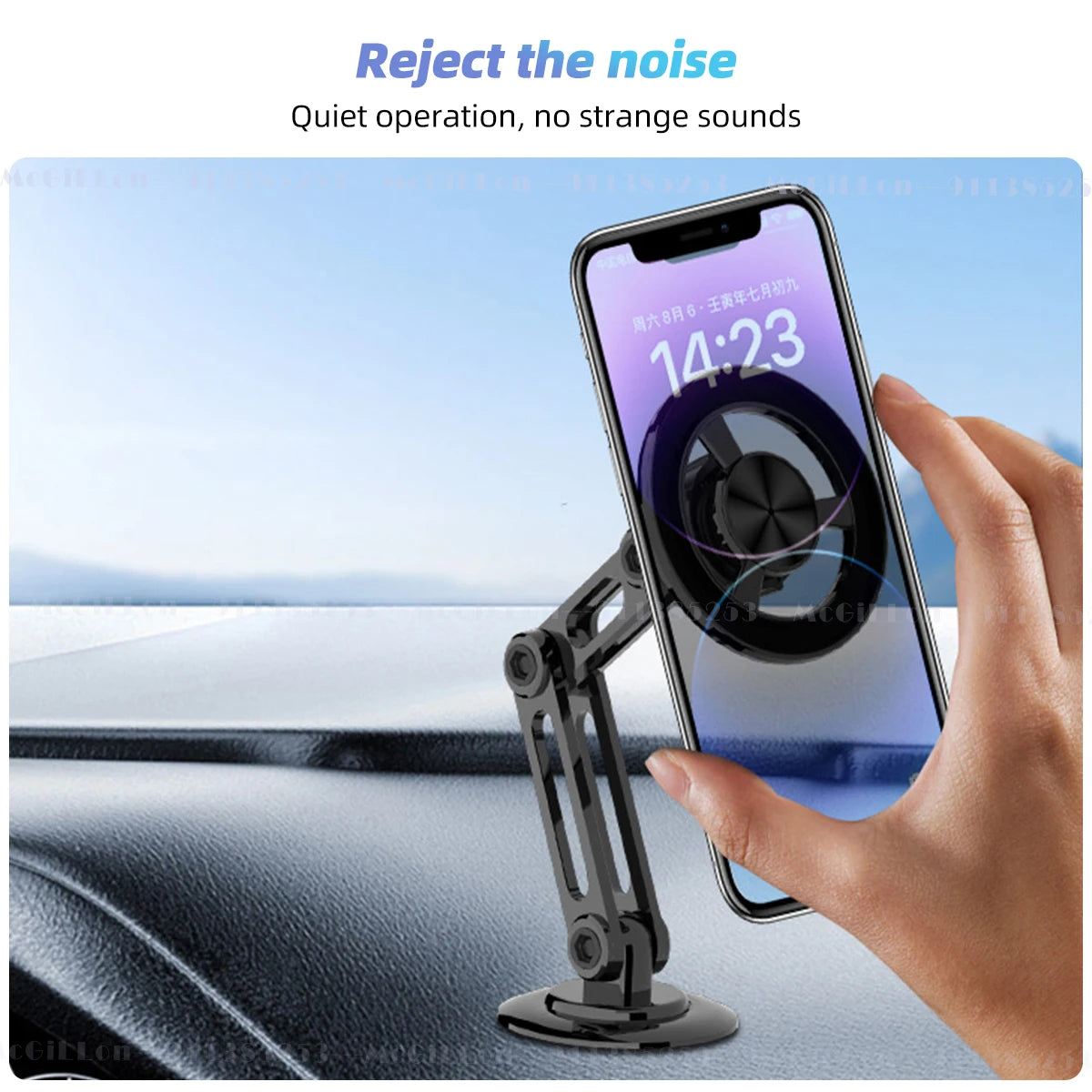 CowLost | product_id-strong-magnetic-foldable-360-rotate-car-phone-holder-for-magsafe-iphone-14-13-gps-air-vent-mount |8