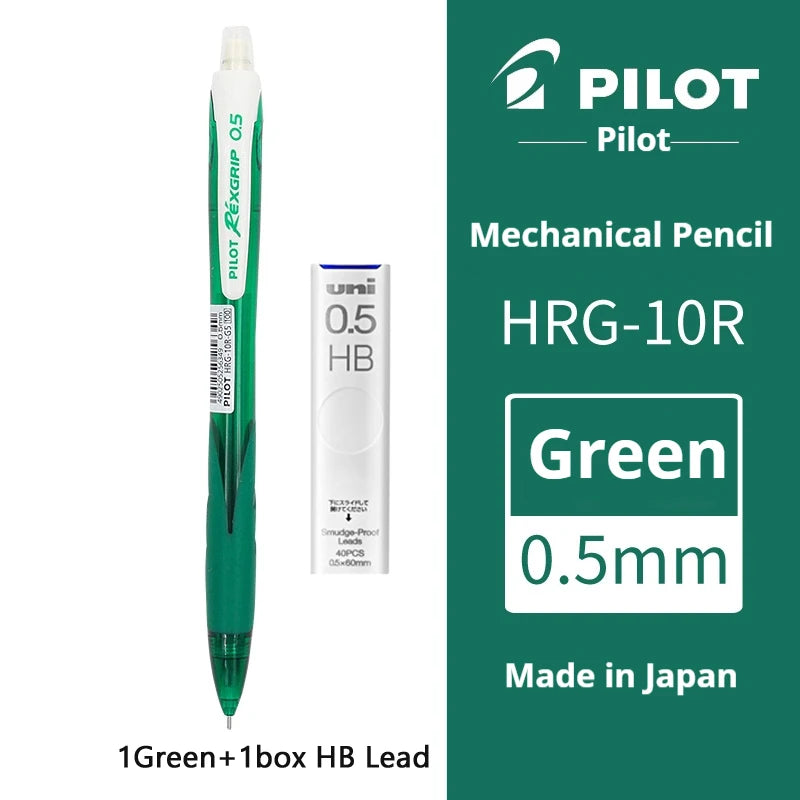 CowLost | product_id-japan-pilot-hrg-10r-mechanical-pencil-0-5mm-colored-rod-unbreakable-non-toxic-with-eraser-for-kids-beginners-writing-drawing |42