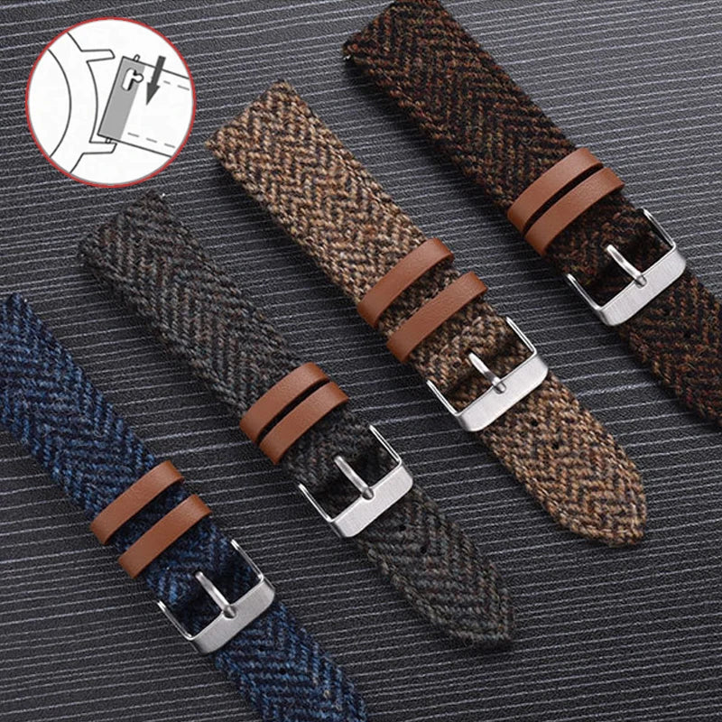 CowLost | product_id-vintage-nylon-genuine-leather-quick-release-watchband-18mm-20mm-22mm-for-rolex-seiko |1