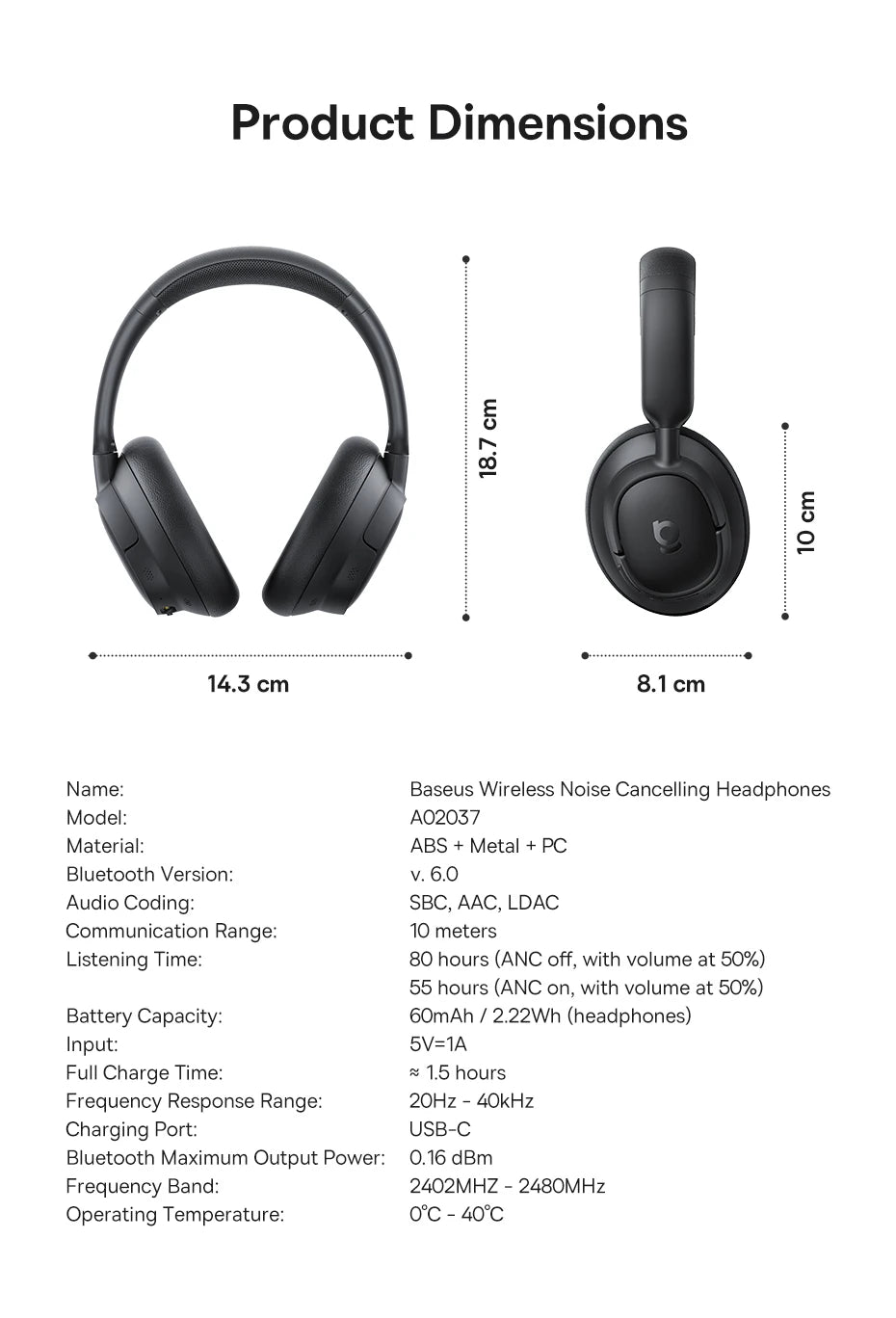 CowLost | baseus-bowie-h1s-wireless-headphones-bluetooth-5-4-noise-canceling-46db |41