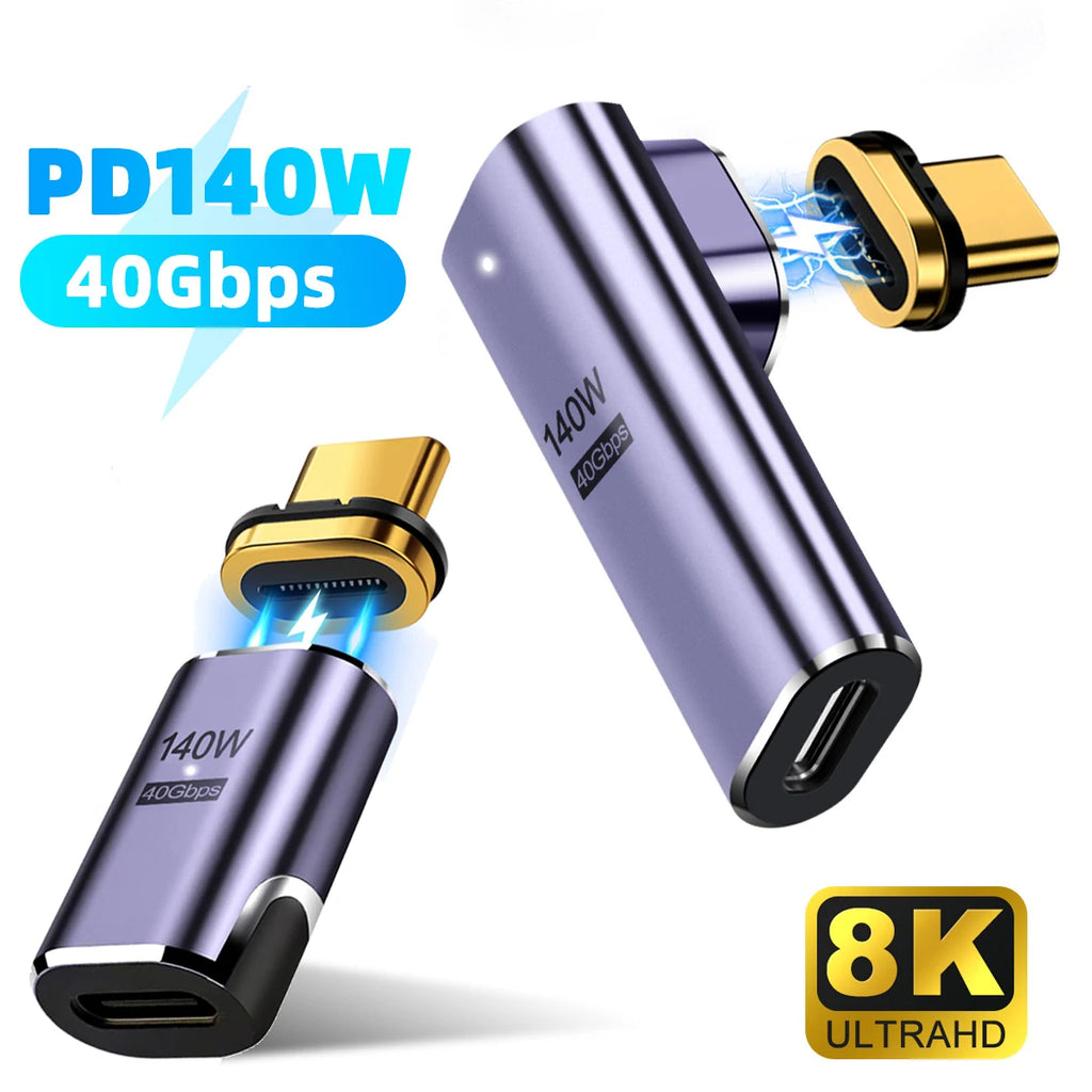 CowLost | product_id-pd140w-magnetic-usb4-0-type-c-otg-adapter-40gbps-thunderbolt-3-fast-charging-8k-120hz-video-converter-for-tablet-smartphone |1
