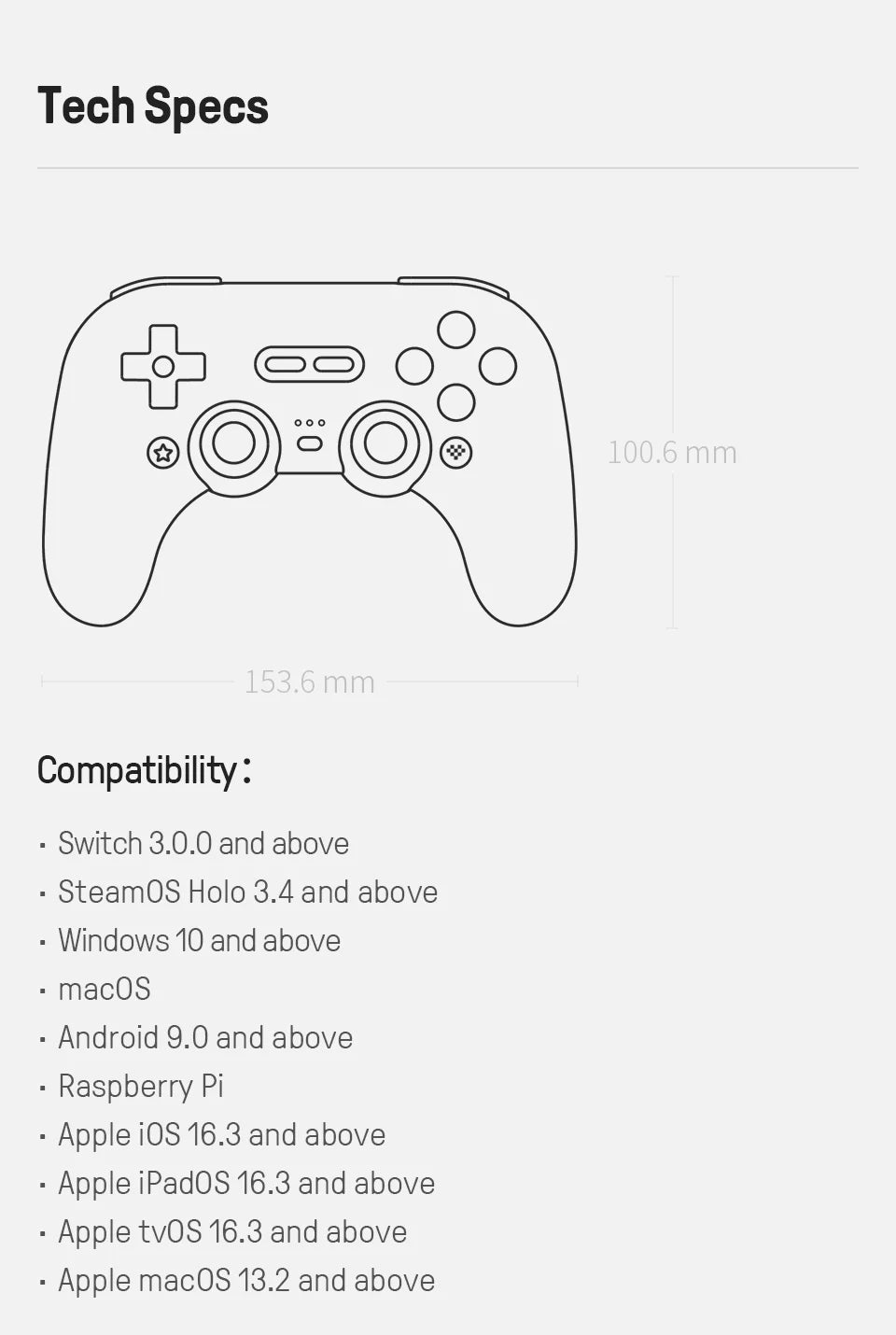 CowLost | 8bitdo-new-pro-2-bluetooth-gamepad-with-hall-effect-joystick-for-nintendo-switch-pc-macos-android-steam-deck-raspberry-pi |24
