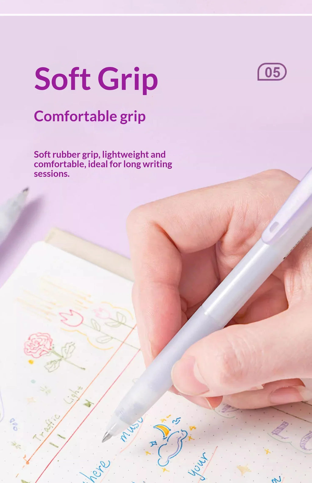 CowLost | product_id-pilot-juice-0-5mm-fine-gel-pens-soft-pastel-vintage-classics-clear-barrel-for-writing-illustration |14