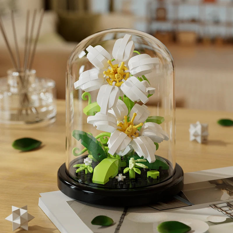 CowLost | product_id-micro-particle-building-block-sunflower-bouquet-diy-puzzle-toy-desktop-decoration |26
