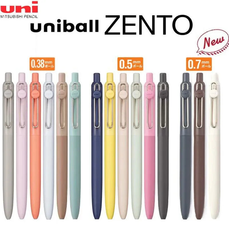 CowLost | product_id-uni-mitsubishi-zento-retractable-gel-pens-0-38-0-5-0-7mm-black-red-blue-for-note-taking-signing |2