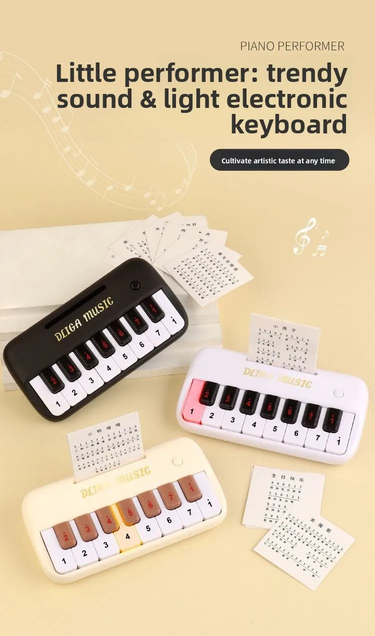 CowLost | product_id-portable-15-key-digital-mini-keyboard-educational-piano-toy-for-children-gift |6