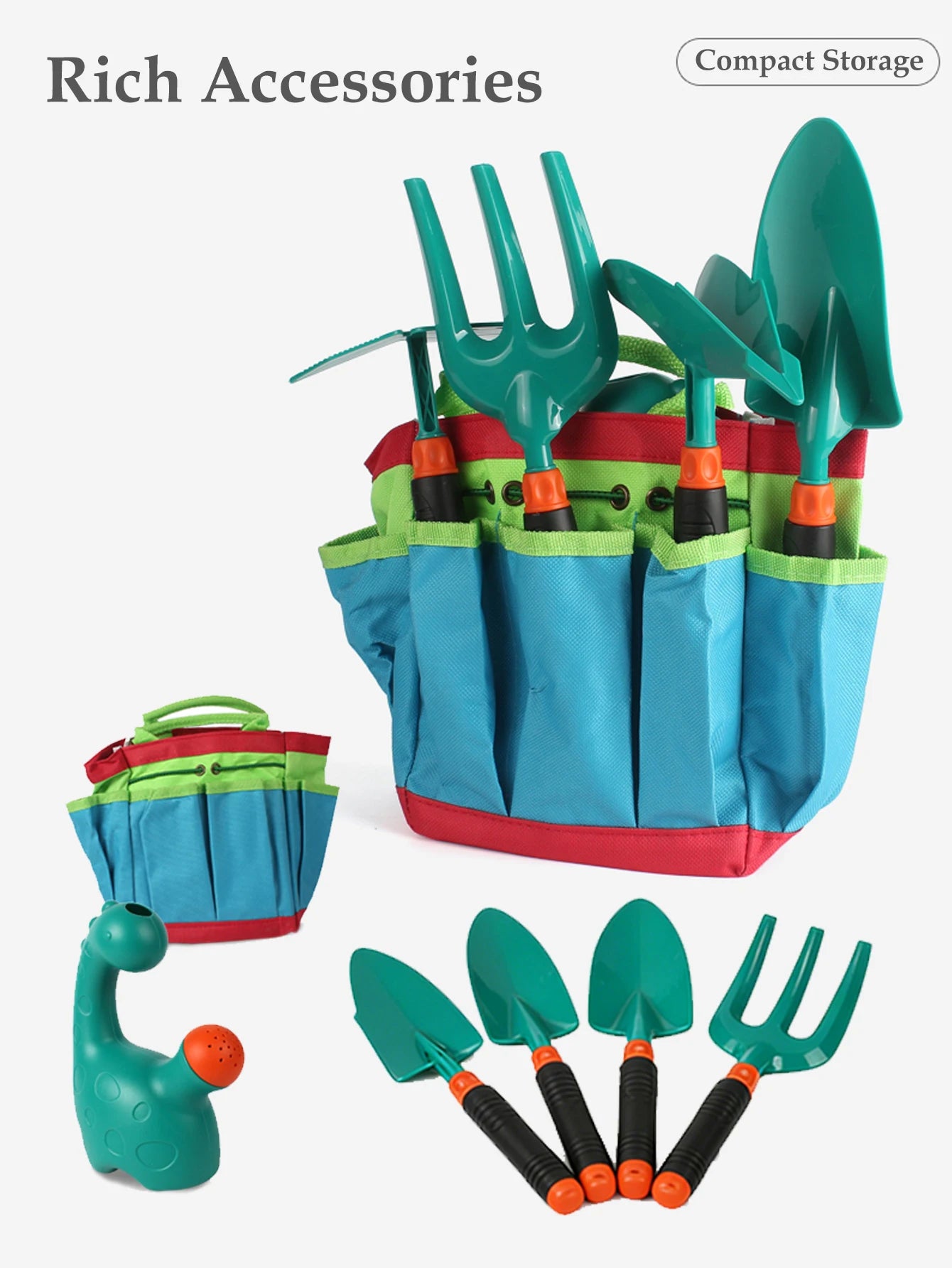 CowLost | product_id-kids-gardening-tool-set-with-cart-apron-gloves-outdoor-garden-toys-for-boys-and-girls |11