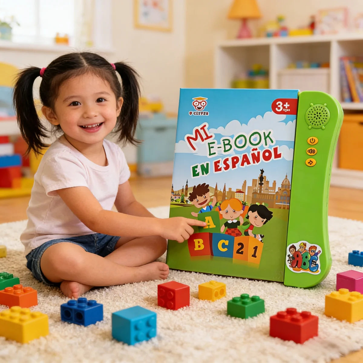 Learn Spanish for Kids Audio Book | Spanish Talking Sound Book for Toddlers
