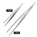 CowLost | product_id-stainless-steel-toothed-straight-bbq-food-tongs-20cm-30cm |1