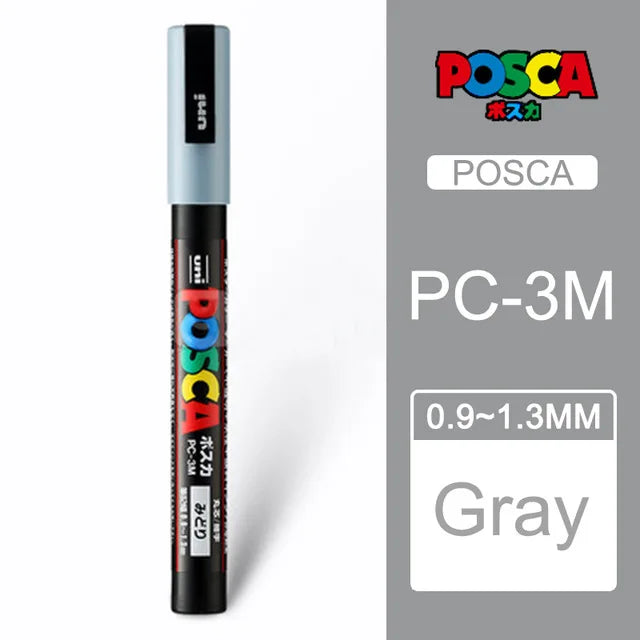 CowLost | product_id-uni-posca-pc-1m-3m-5m-multi-color-acrylic-permanent-marker-for-fabric-rock-metal-pop-posters-graffiti |12