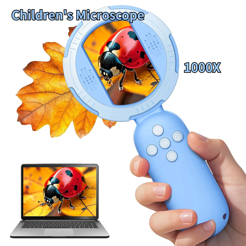 CowLost | product_id-kids-digital-handheld-microscope-1000x-with-2-inch-ips-screen-and-8-led-lights-mini-magnifier-gift |1