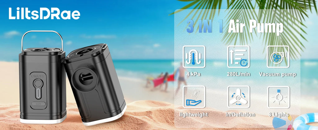 CowLost | camping-lights-lanterns-product_id-3-in-1-mini-wireless-electric-air-pump-with-lights-usb-inflator-and-deflator-for-camping |7