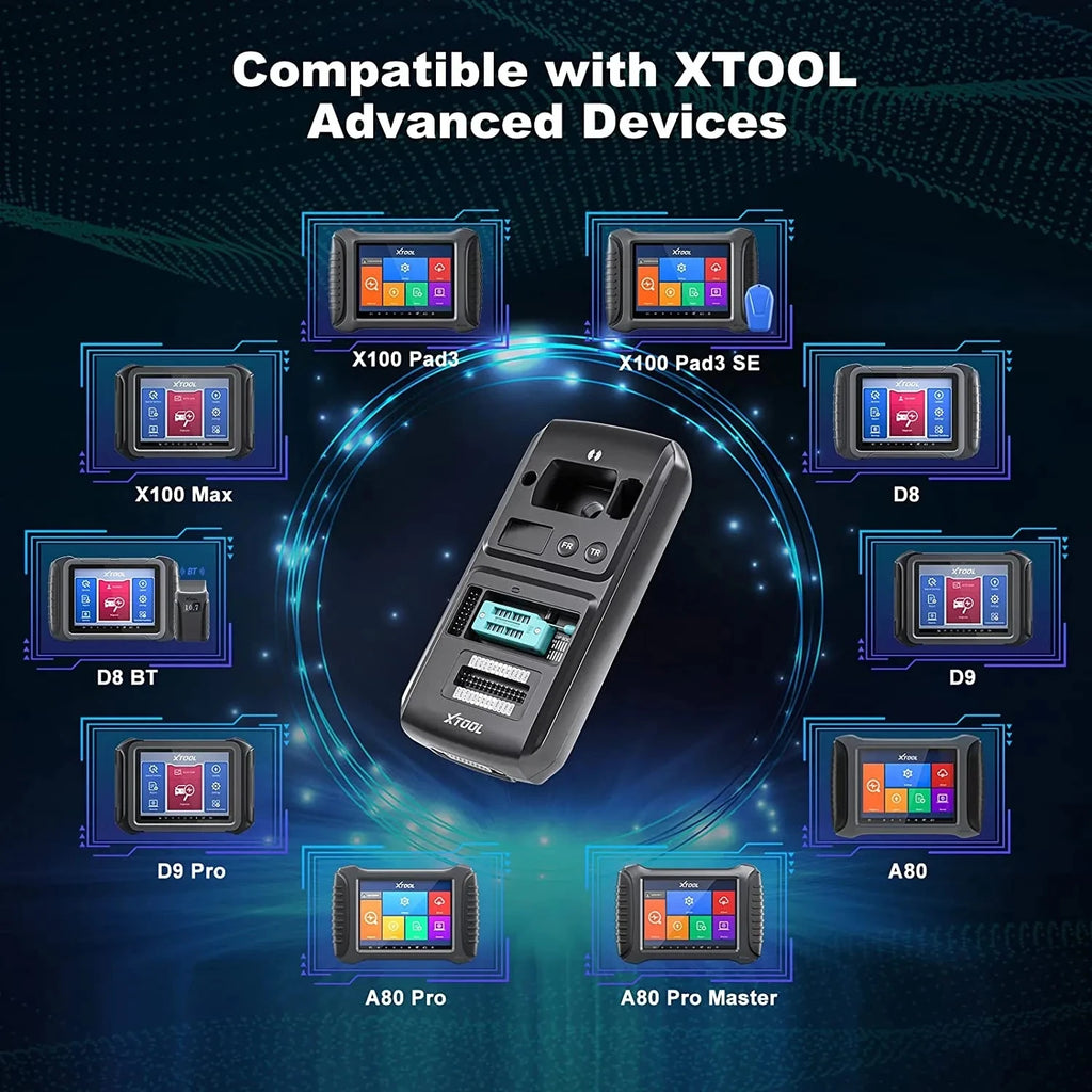 CowLost | xtool-kc501-professional-car-key-programming-obd2-sacnner-chip-programmer-ecu-reader-for-benz-infrared-key-works-with-x100-pad3 |2