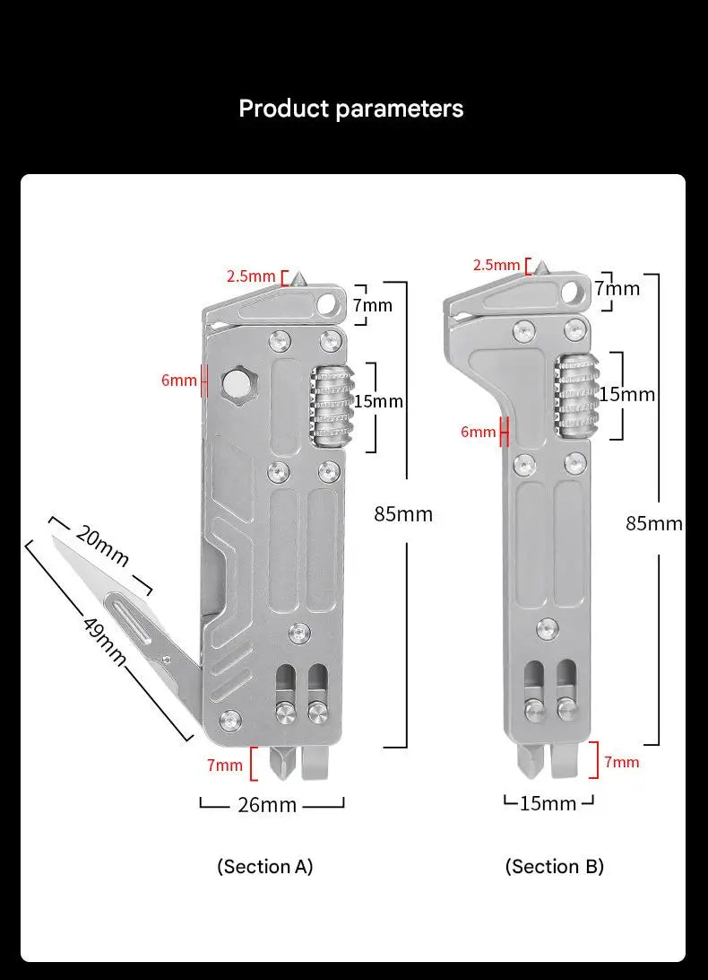 CowLost | tools-yesisok-titanium-alloy-10-in-1-multi-function-wrench-tool-with-bottle-opener-window-breaker-knife-screwdriver-and-ruler |8
