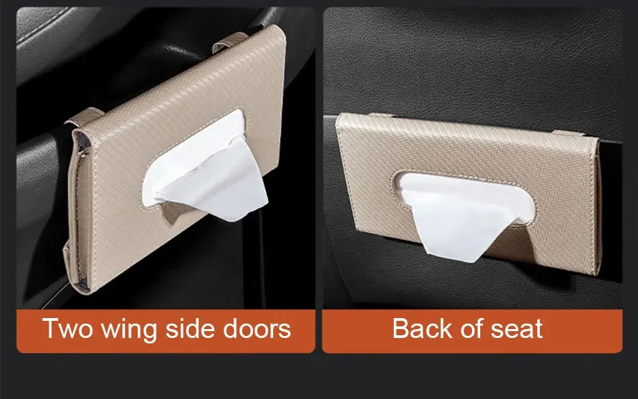 CowLost | tissue-paper-product_id-universal-car-sun-visor-tissue-box-storage-bag-carbon-fiber-sunshade-plate |10