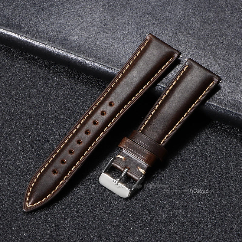 CowLost | product_id-calfskin-leather-quick-release-watch-band-with-silver-stainless-steel-buckle-18-22mm |13