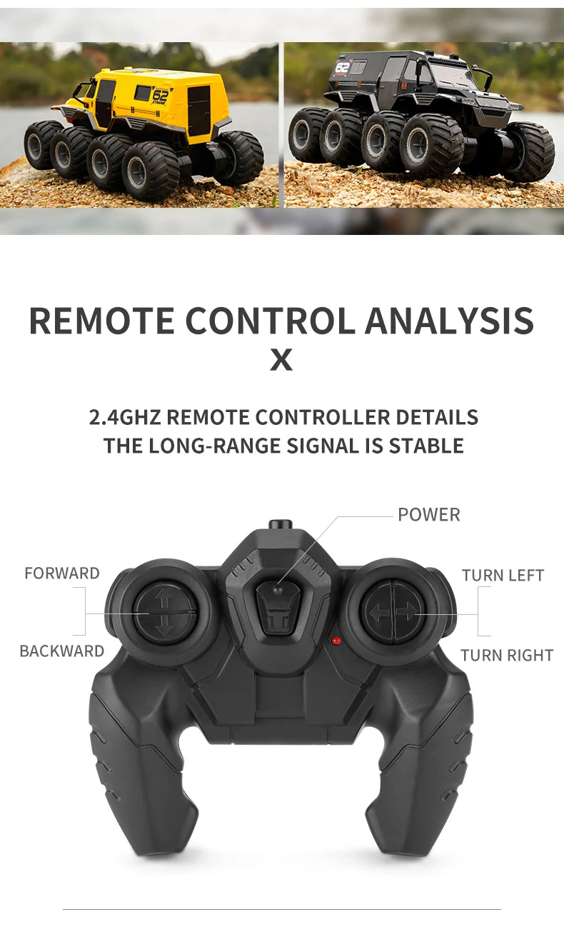CowLost | fencing-barriers-jjrc-q137-8x8-2-4g-8wd-off-road-amphibious-remote-control-stunt-car |19