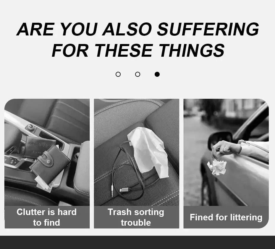 CowLost | can-organizers-product_id-car-rear-row-hanging-trash-can-with-abs-pressing-lid-and-drink-holder-universal-organizer |8