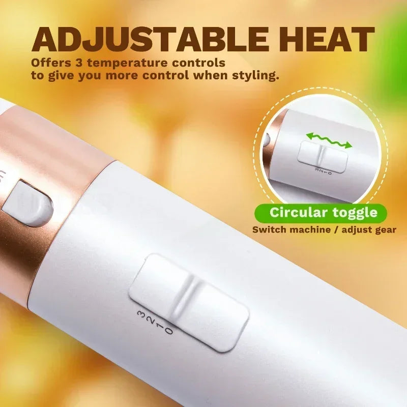 CowLost | 5-in-1-hair-dryer-hot-comb-set-professional-curling-iron-hair-straightener-styling-tool-for-professional-hair-dryer-household |5