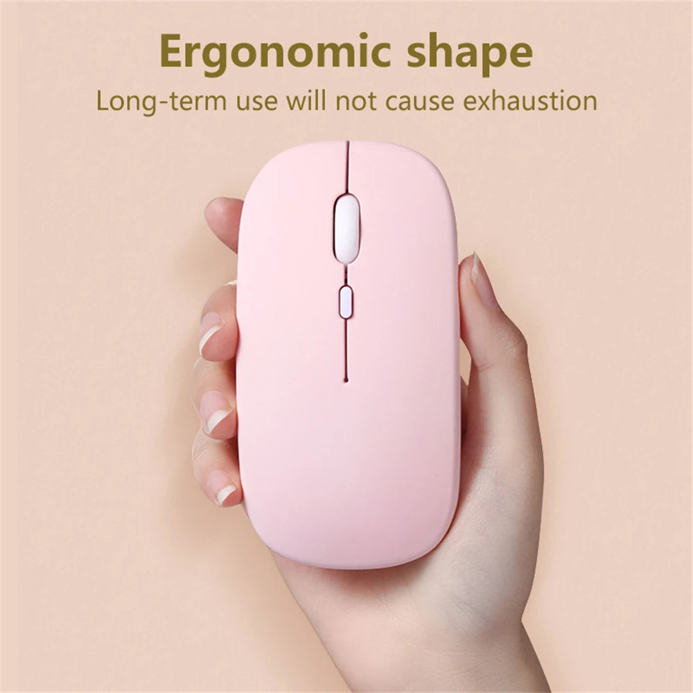 CowLost | wireless-bluetooth-mouse-portable-magic-silent-ergonomic-mice-for-laptop-ipad-tablet-notebook-mobile-phone |2