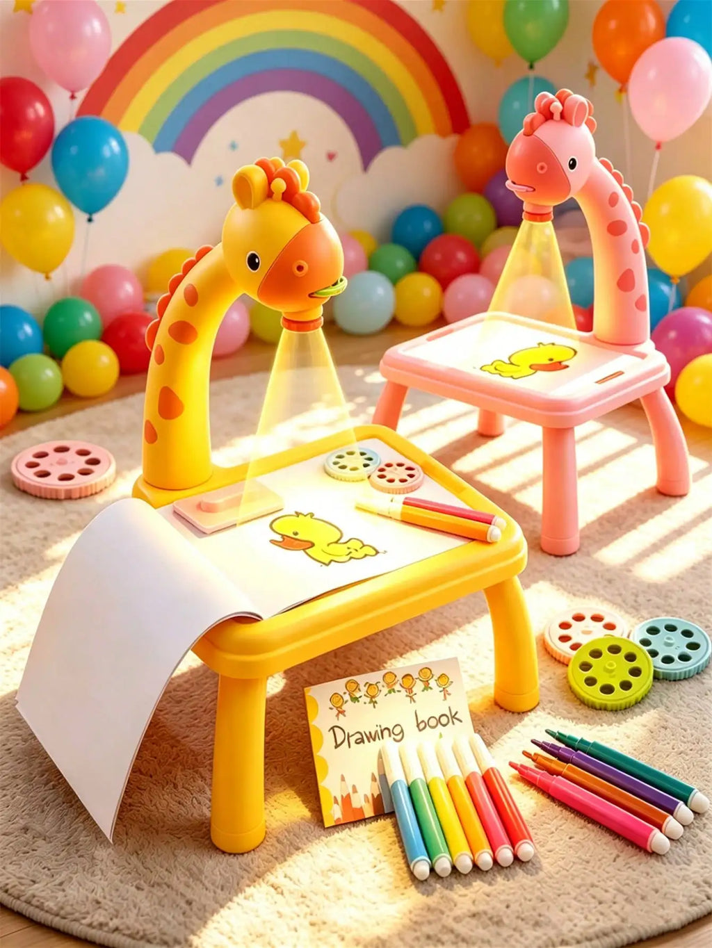 CowLost | product_id-led-projector-drawing-board-toy-for-kids-educational-art-desk-gift |7