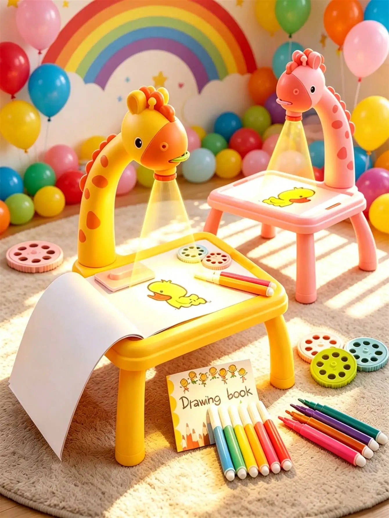 CowLost | product_id-led-projector-drawing-board-toy-for-kids-educational-art-desk-gift |7