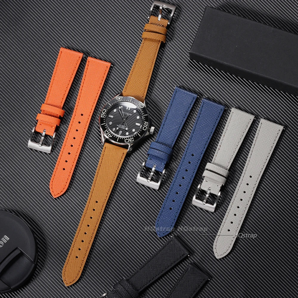 CowLost | watch-bands-product_id-vintage-calfskin-leather-watch-strap-18mm-20mm-22mm-quick-release-premium-wristband |2