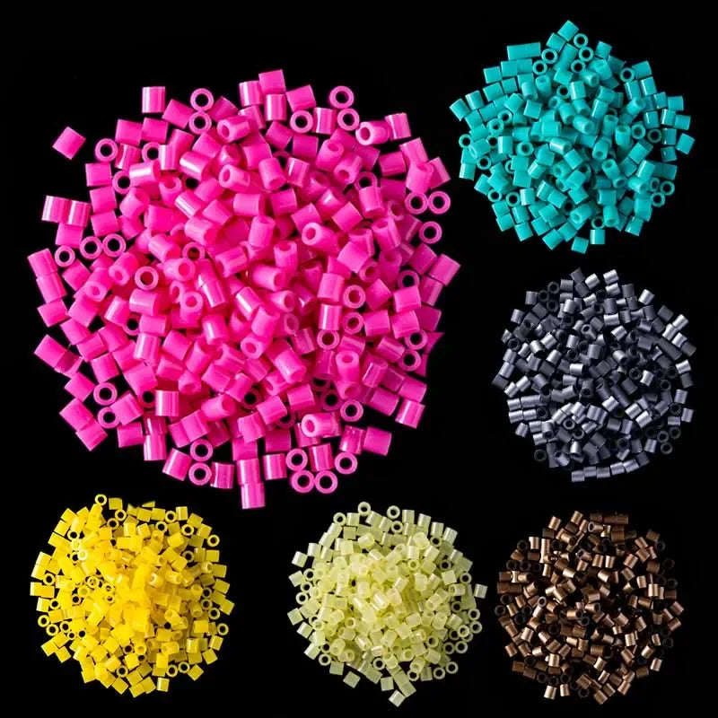 Perler 5mm Hama Beads 4800pcs 24 Colors Educational DIY Puzzle Toy Gift EVA Food Grade