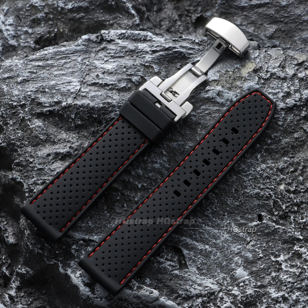 CowLost | product_id-premium-silicone-watch-band-20mm-22mm-soft-waterproof-breathable-strap-with-butterfly-buckle |19