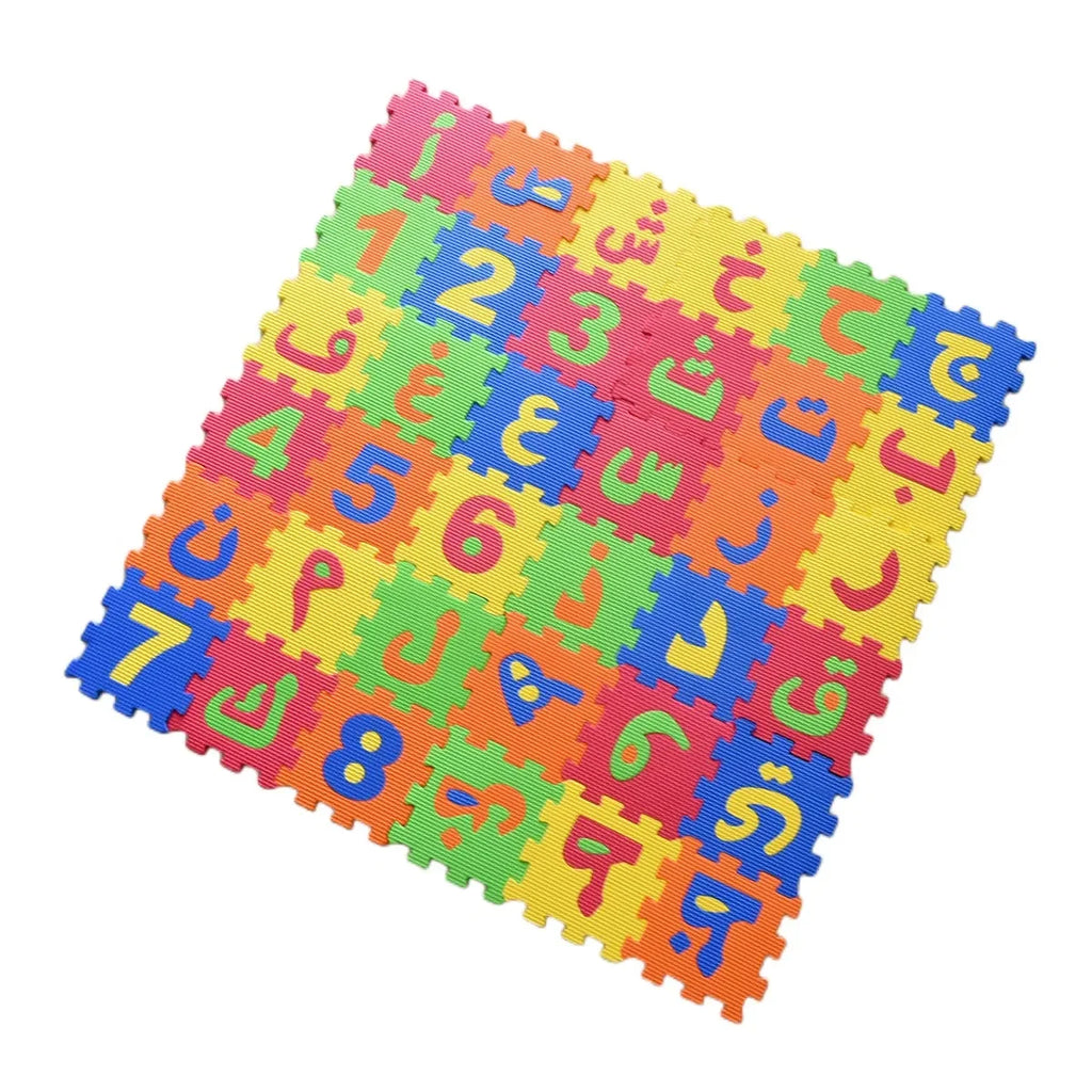 Arabic Alphabet Puzzle Mat Toy for Kids Early Learning Russian Language Foam Jigsaw