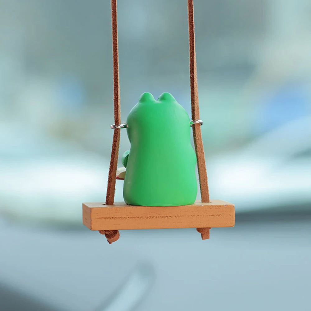 CowLost | gin-product_id-swinging-frog-rearview-mirror-car-pendant-charm |22