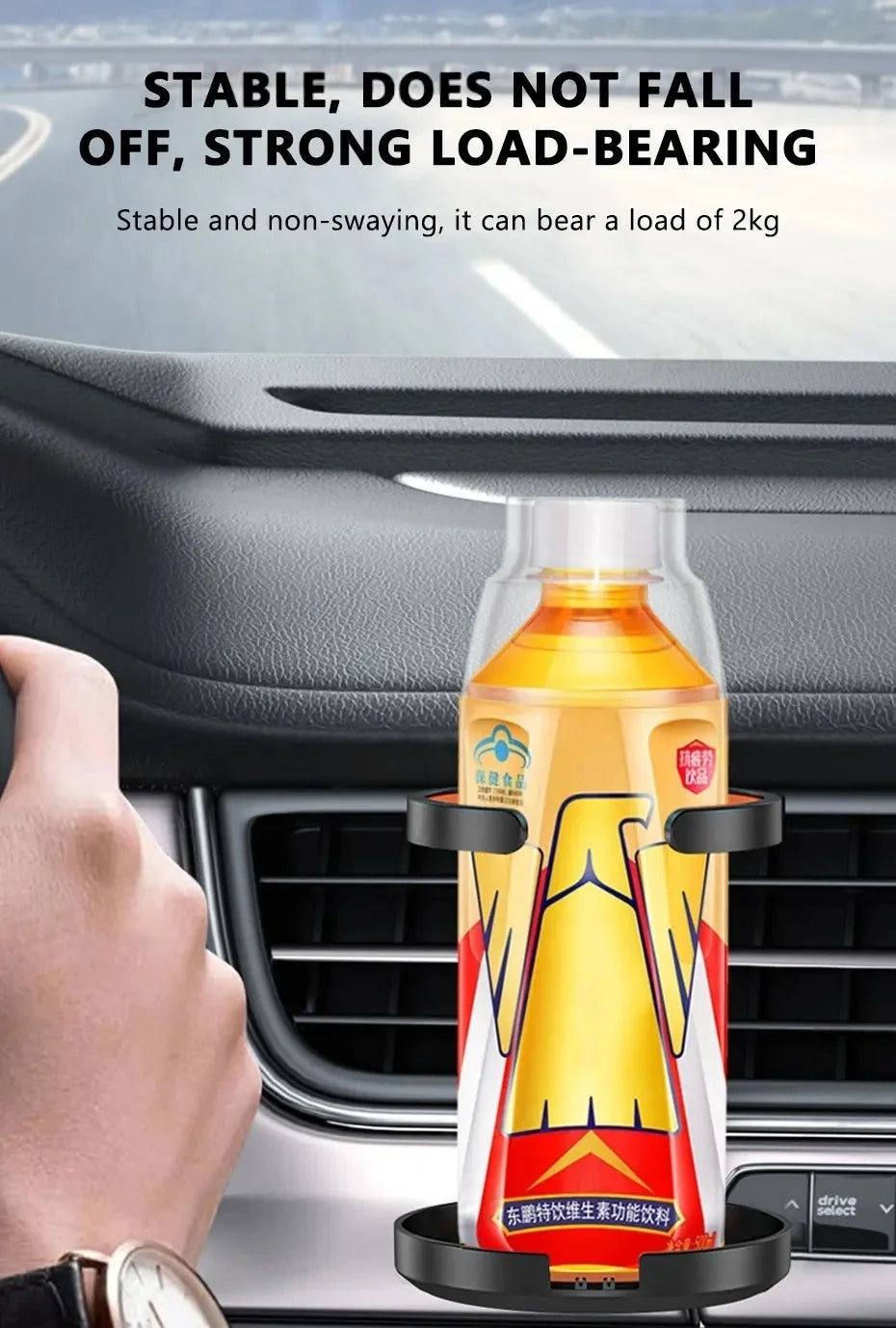 CowLost | cup-racks-product_id-yiju-foldable-car-air-vent-cup-holder-drink-bottle-stand-organizer |12