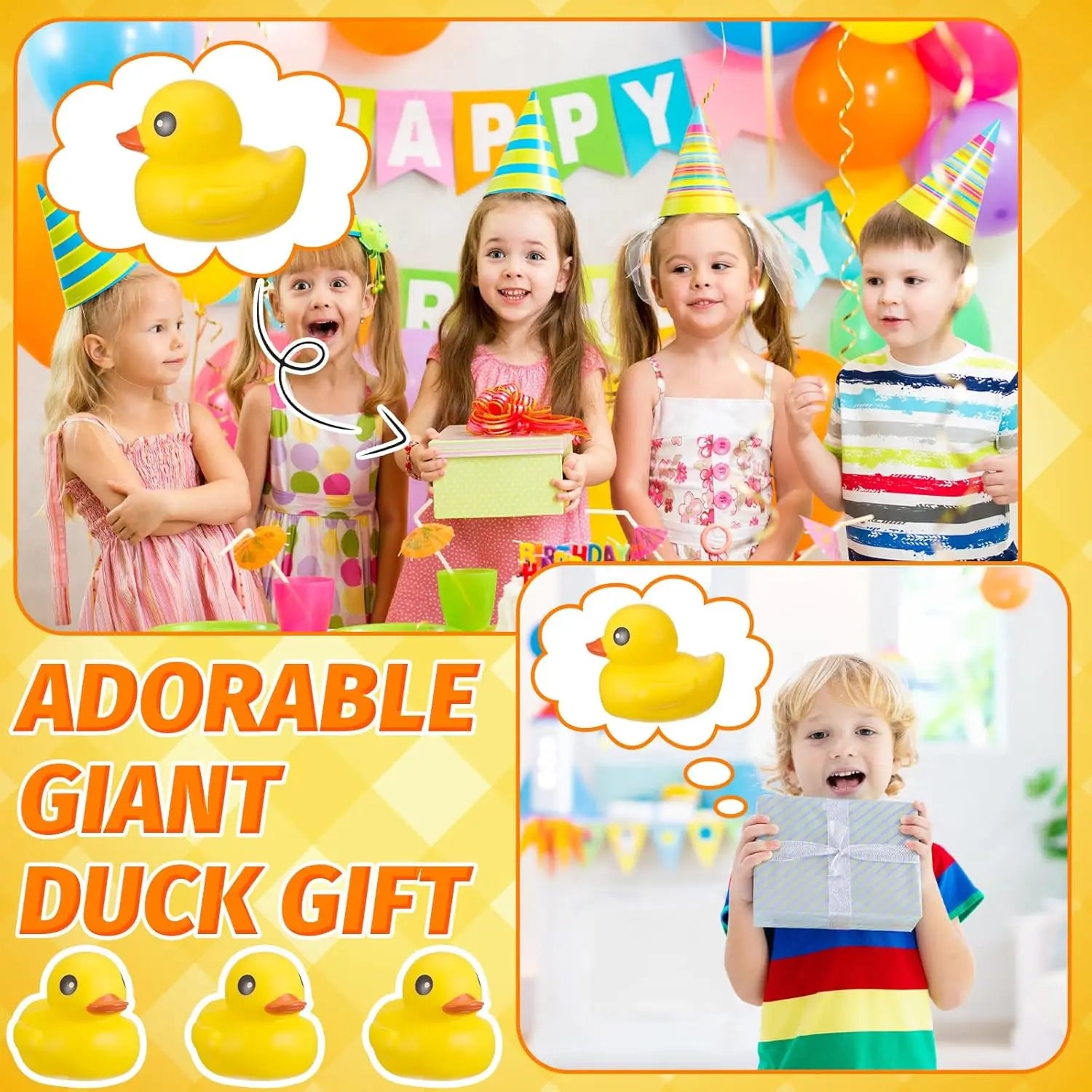 CowLost | product_id-giant-6-89-inch-rubber-duck-bath-toy-with-squeaky-sound-for-baby-shower-birthday-party-favor |5