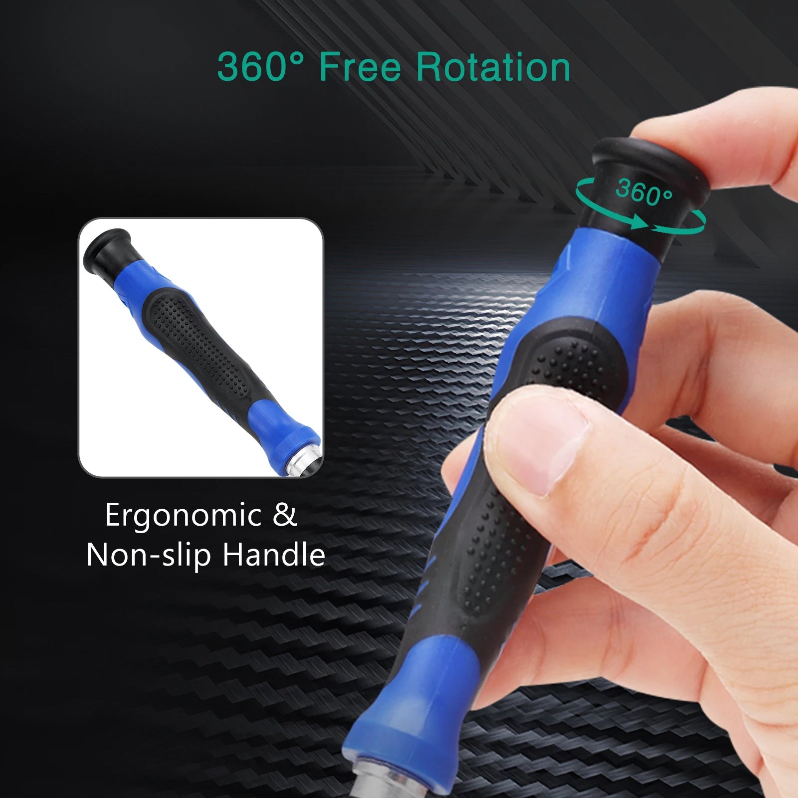ORIA 60-in-1 Magnetic Precision Screwdriver Set for Electronics Repair