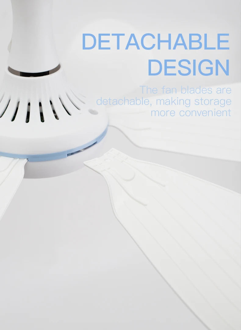 CowLost | product_id-silent-6-blade-usb-ceiling-canopy-fan-with-remote-control-4-speed-hanging-fan-for-camping-bed-dormitory-tent |9