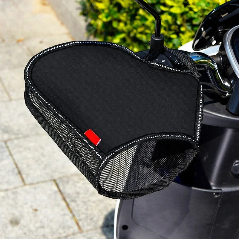 1pair Summer Motorcycle Handlebar Muffs Sun Protection Gloves