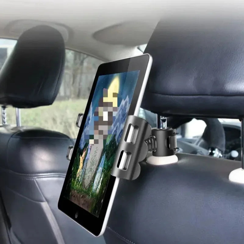CowLost | mobile-phone-car-mounts-product_id-car-tablet-ipad-holder-adjustable-360-rotation-headrest-mount-for-4-12-devices |3