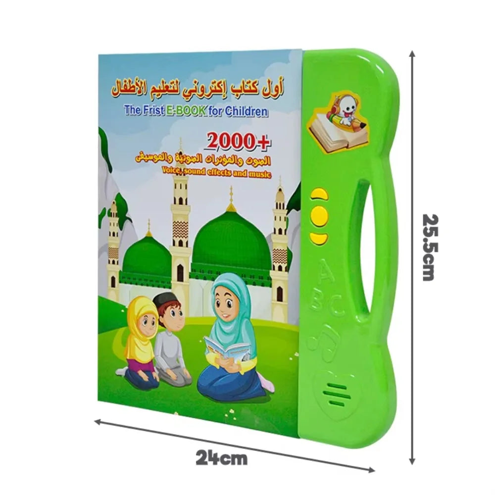 Arabic Sound Book for Learning Alphabets and Speech Therapy Toys Preschool Activity