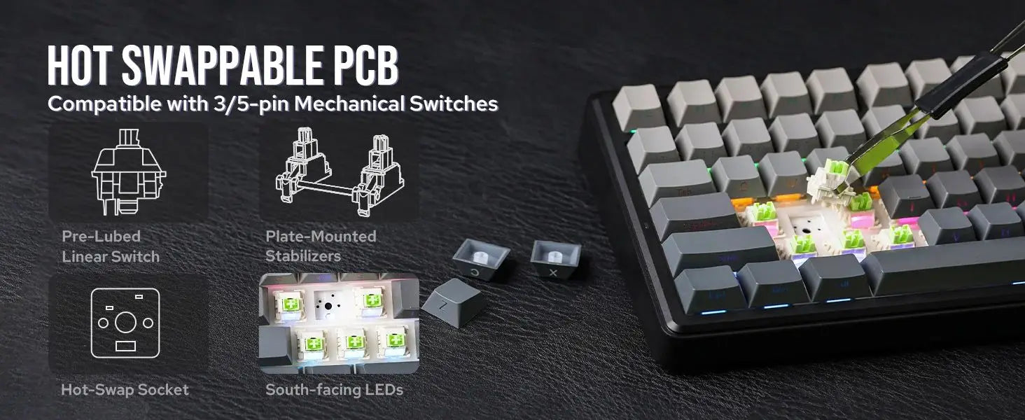 CowLost | aula-f75-max-wireless-mechanical-keyboard-with-tft-screen-knob-75-ansi-layout-wired-bluetooth-2-4g |13