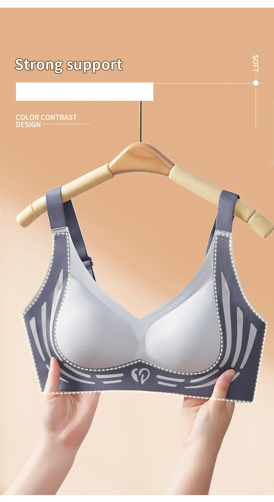 CowLost | product_id-seamless-wire-free-full-cup-maternity-bra-with-adjustable-straps-and-breathable-support |9