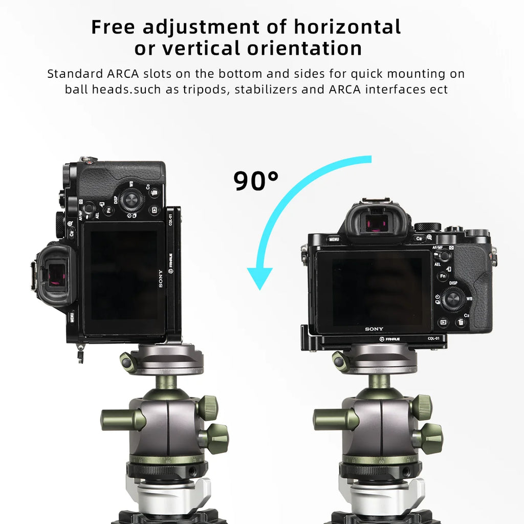 CowLost | product_id-fanaue-aluminum-l-shaped-quick-release-vertical-holder-plate-for-arca-swiss-compatible-slr-cameras-nikon-sony-canon-fujifilm |2