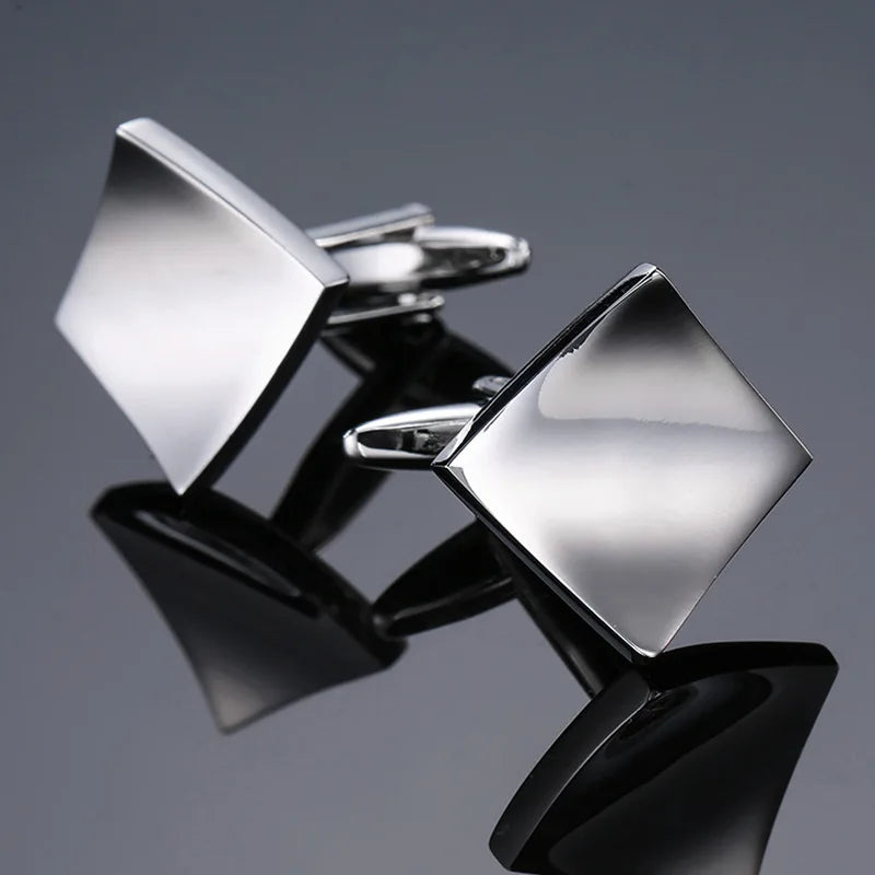 CowLost | cufflinks-for-men-luxury-silvery-cuffs-retro-metal |22
