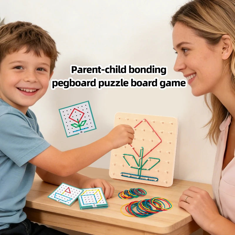 CowLost | product_id-knyysecq-childrens-nail-board-puzzle-toy-with-rubber-bands-and-geometric-shapes-cognitive-exercise-gift |5