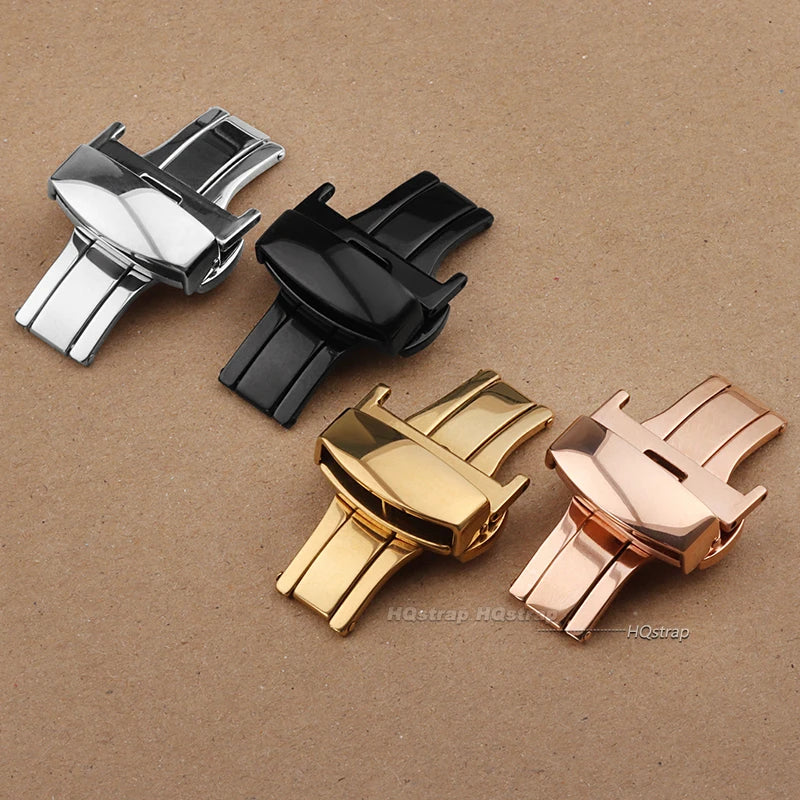 CowLost | product_id-butterfly-deployment-double-click-stainless-steel-watch-band-clasp-14-22mm |2
